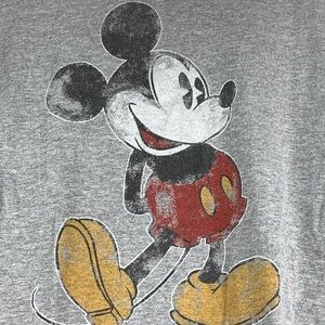 Men's Disney World Gray Retro Style Ringer